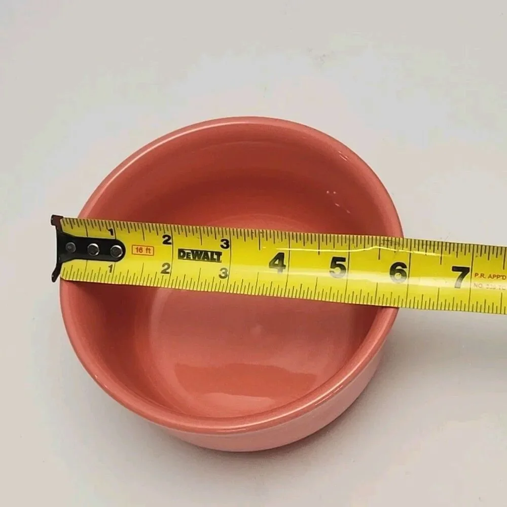 FiestaWare Pink Peony Gusto Bowl Dish 6